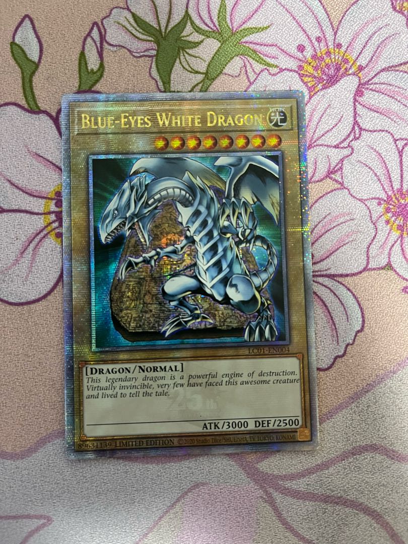 遊戯王 アジア版 青眼の白龍 クオシク 25thシク 青眼の白龍 アジア