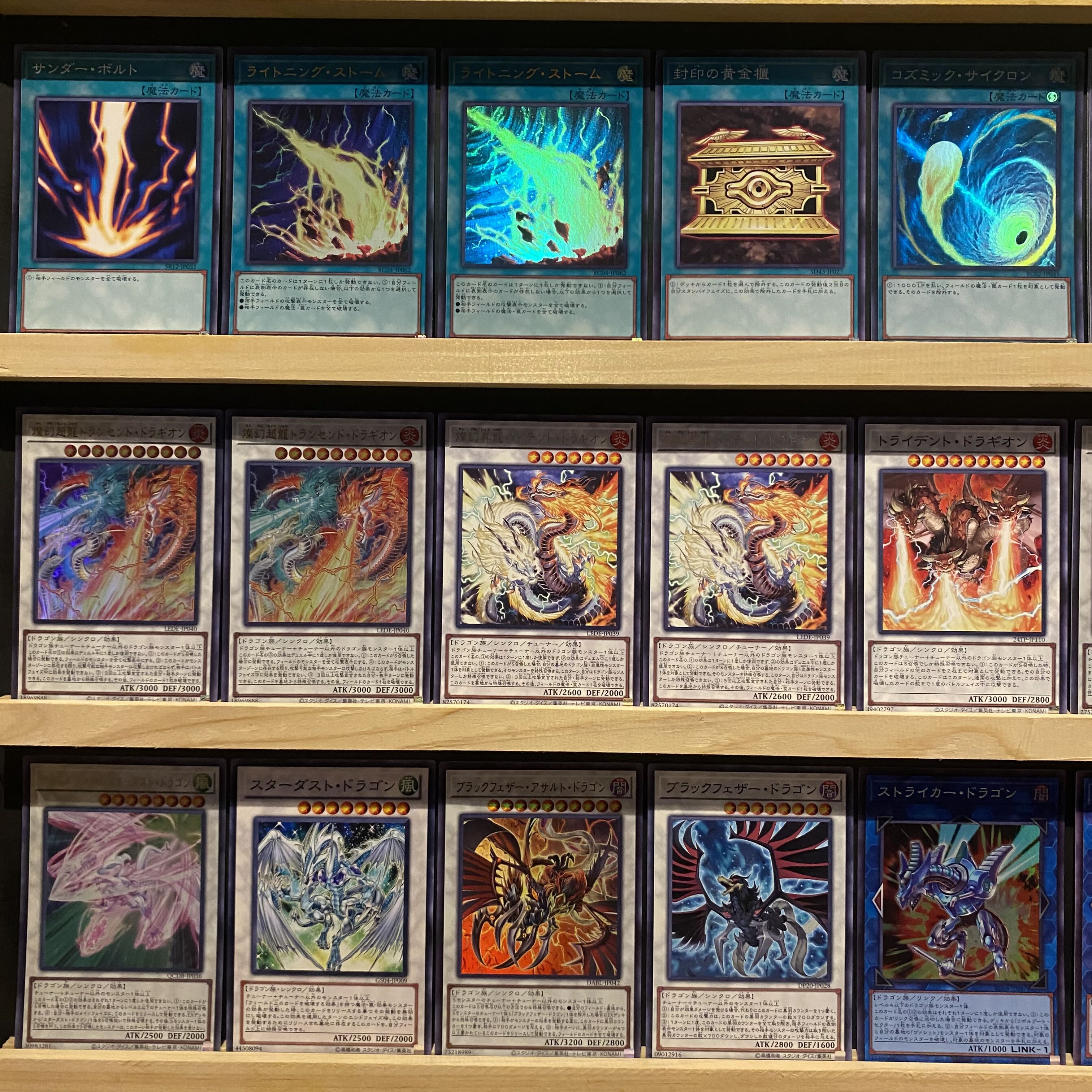 遊戯王 本格構築征竜天盃龍デッキ40枚＋E X15枚 遊戯王 本格構築征竜天