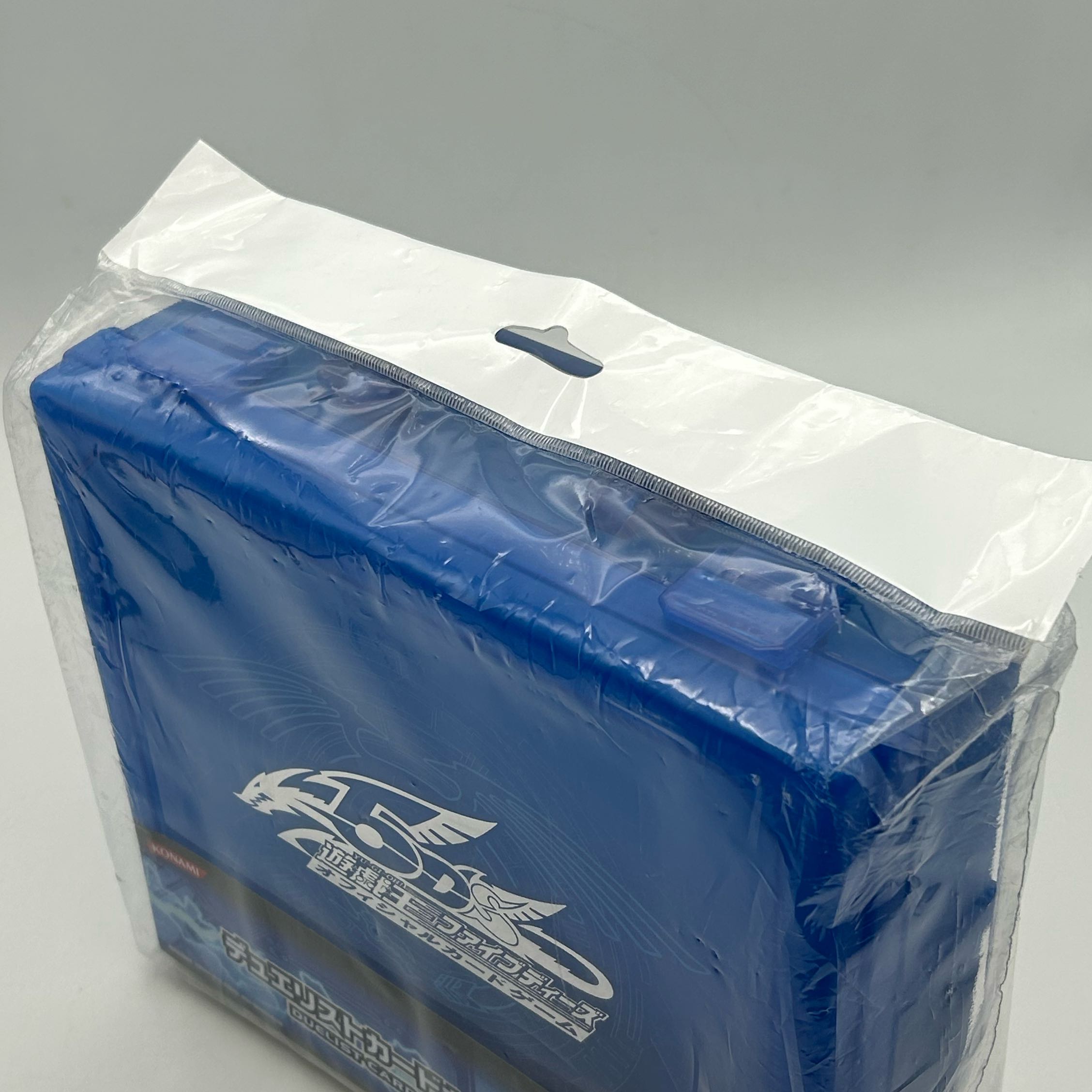 竜の紋章 デュエリストカードキャリングケース デッキケース 青 ブルー