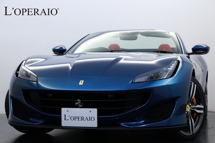 フェラーリ ポルトフィーノ ワンオーナー 希少右ハンドル カーボンLED