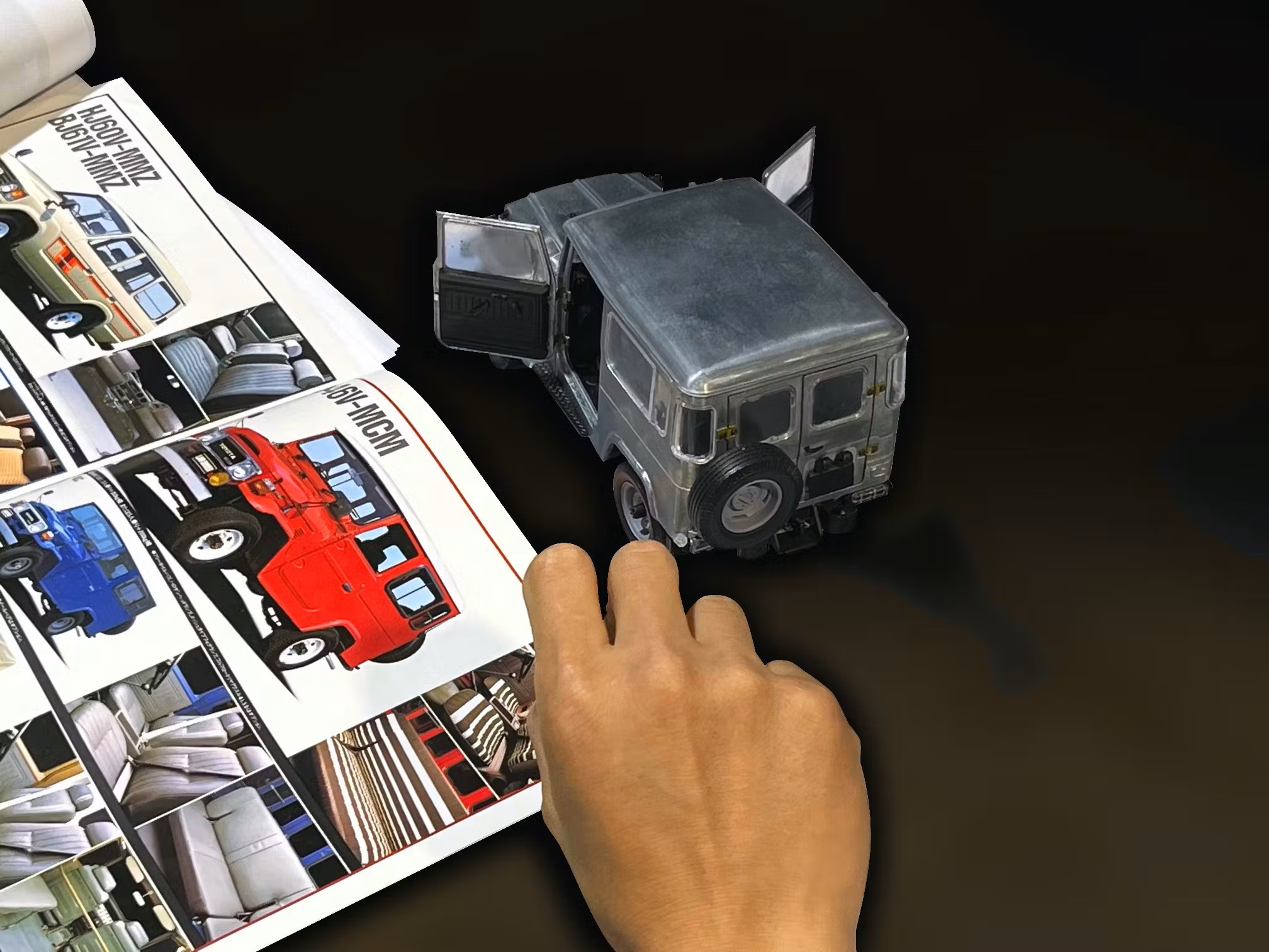 限定400台】ランクル“40” 1/18ミニカー 『【再始動！】ランクル“40”を