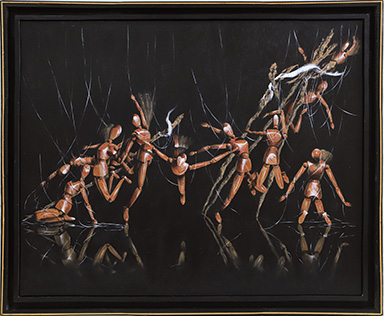 2020コンテスト受賞作】END OF THE DARKNESS. 現代アート 2020