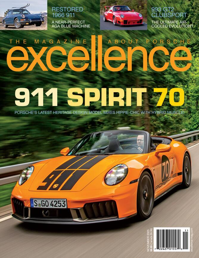 Issue 322 | November 2025 | Excellence | The Magazine About Porsche