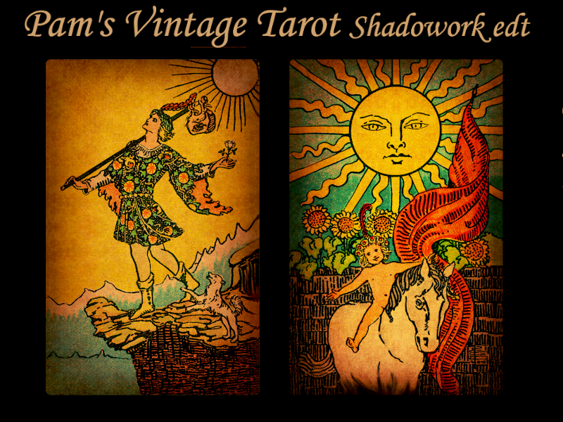 Pam's Vintage Tarot Big Cards