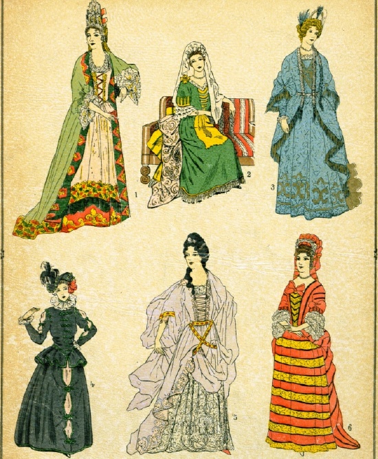 Miscellaneous Oversized Rare Books: The History of French Costume