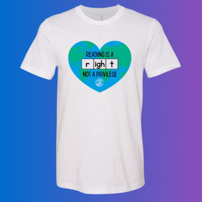 IMSE | Reading is Right Not a Privilege T-Shirt -- White
