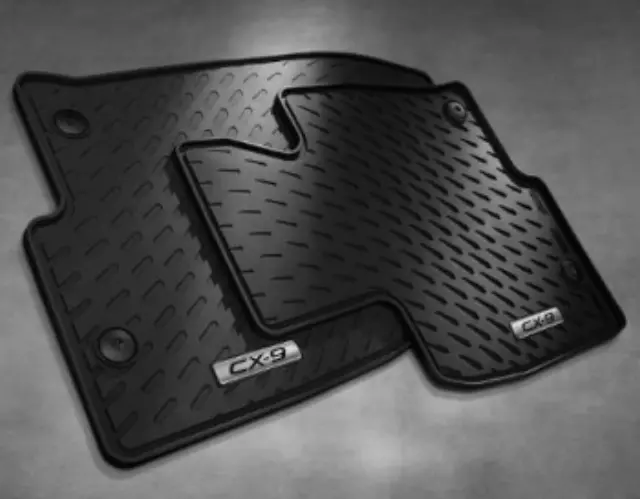 2022-2023 Mazda CX-9 Front & Rear All Weather Front Floor Mats