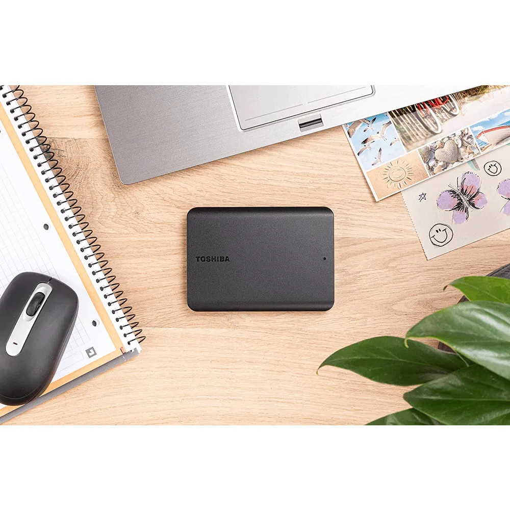 Disco Duro Externo 2TB Canvio Basics USB 3.0, Negro - HDTB520XK3AA