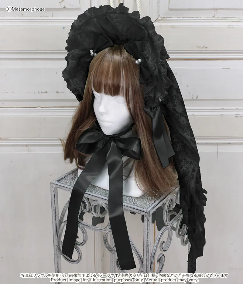 追憶の姫君 ハーフボンネット | metamorphose temps de fille - gothic