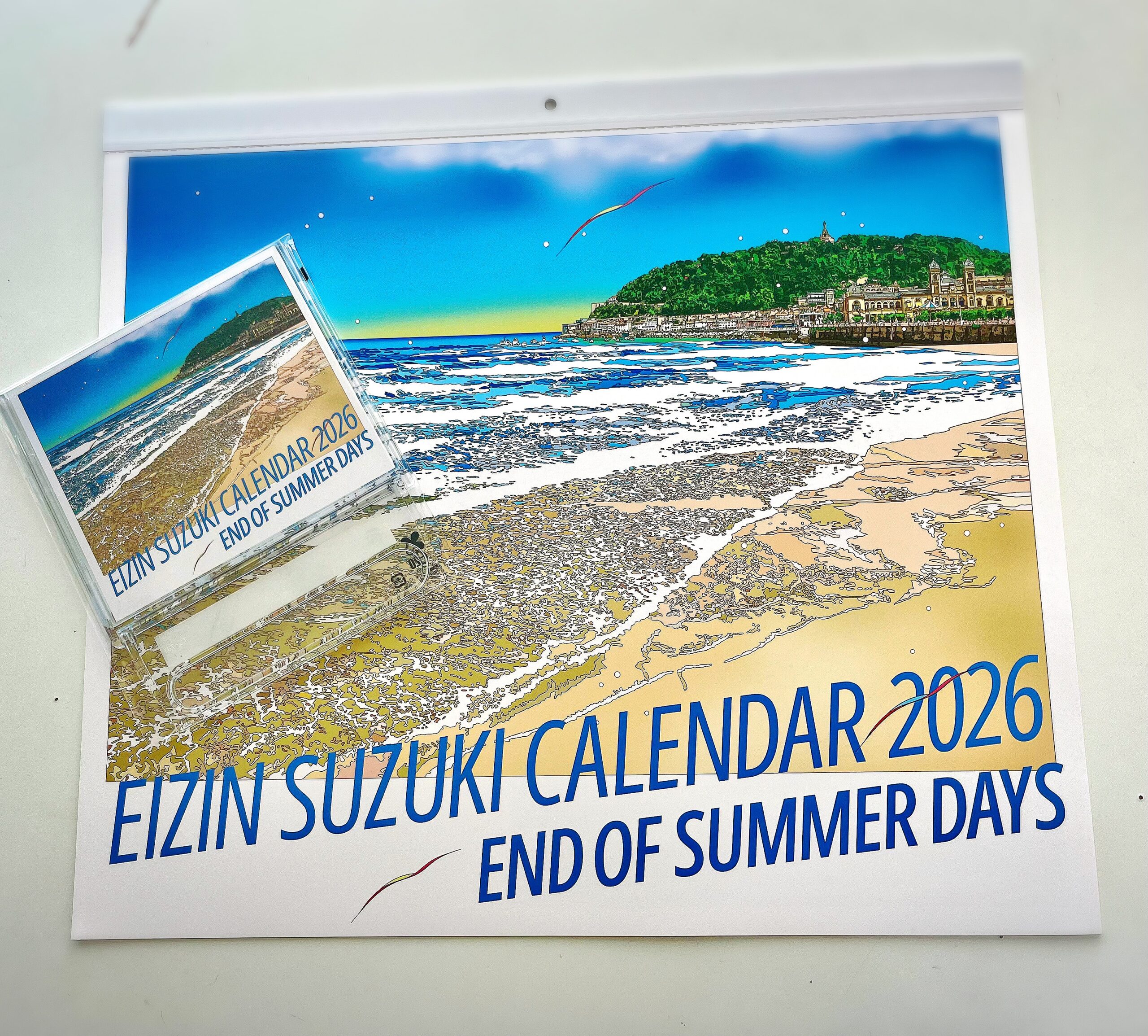 2026 鈴木英人カレンダーセット 残り僅か。📅🎉 | Shonan BeachFM 78.9