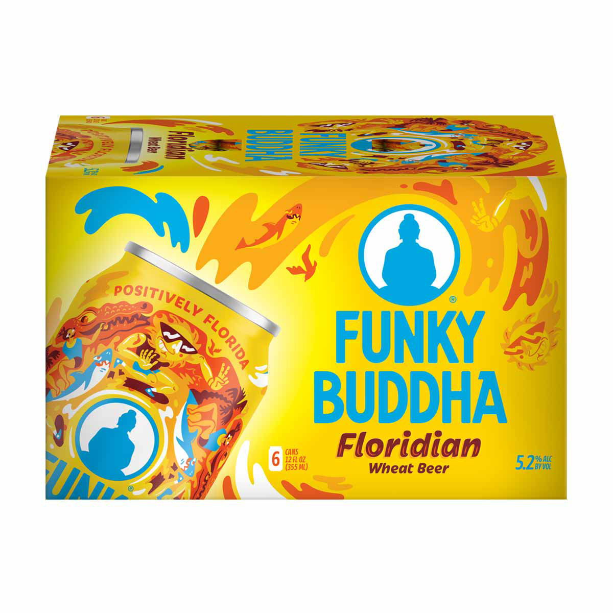 Buy Funky Buddha Floridian Wheat Beer, 12 fl oz cans, 6 pk from