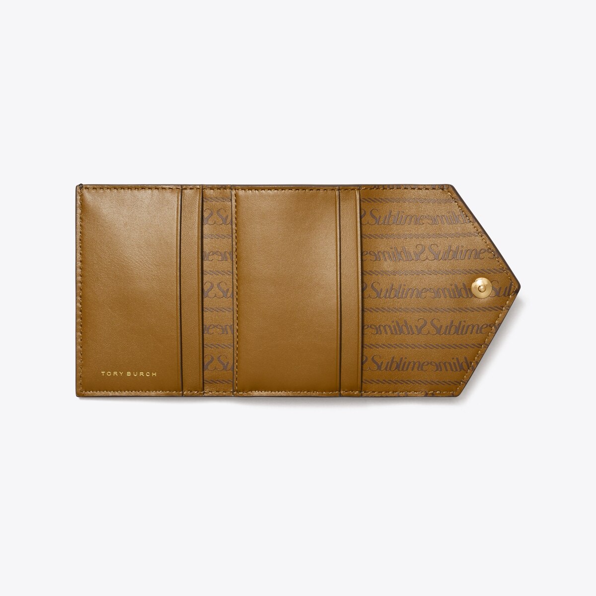 T Monogram Coated Canvas Small Envelope Wallet: Women's Designer
