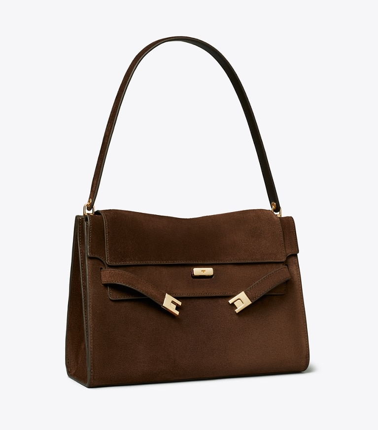 リー ラジウィル スエード ラージショルダーバッグ: レディース