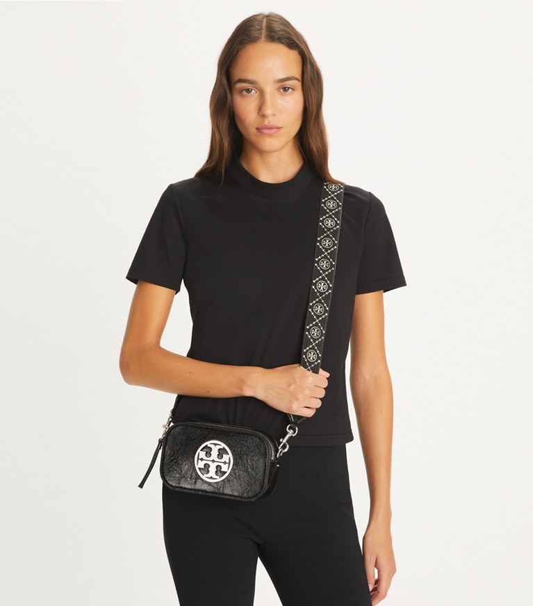 Mini Miller Crinkle Crossbody Bag: Women's Designer Crossbody Bags