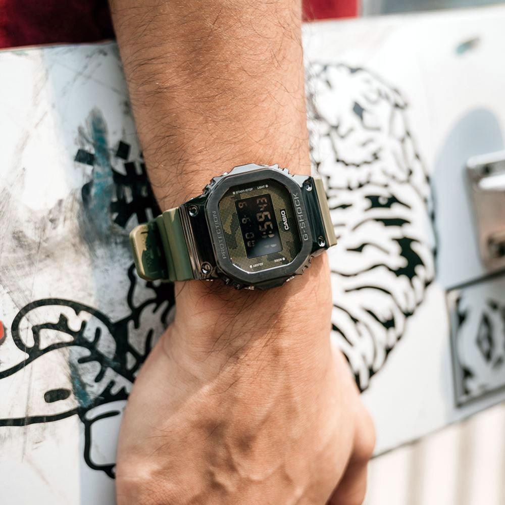 メタル×ミリタリー GM-5600B カーキグリーン G-SHOCK 楽天市場】CASIO