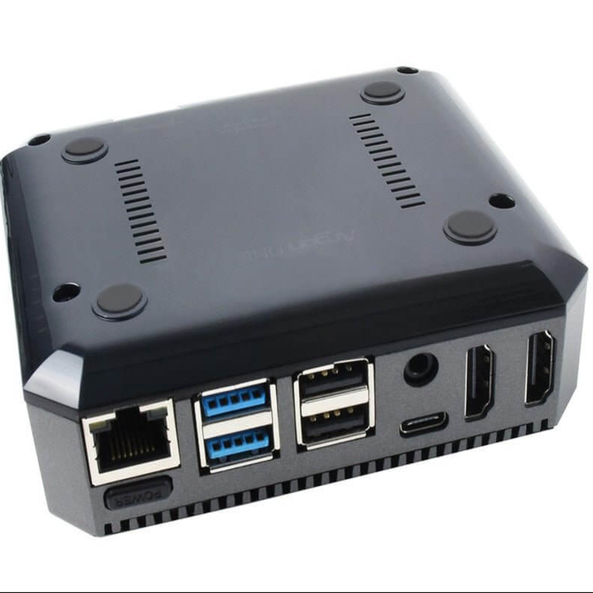 Argon ONE V2 Aluminum Case for Raspberry Pi 4 | Dual HDMI