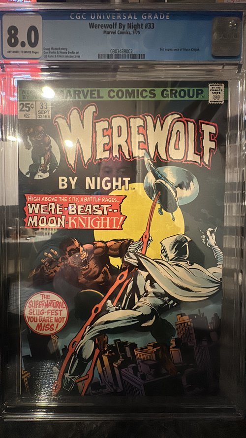 アメコミリーフ Werewolf By Night #33 CGC 4.0 Werewolf by Night #33