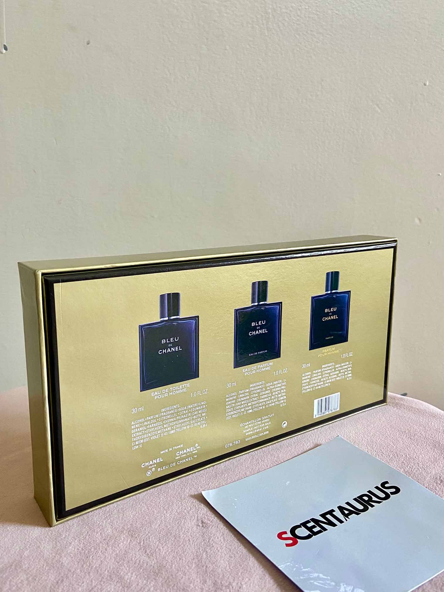 Bleu De Chanel 3 In 1 New Gift Set 3x30mL | Scentaurus