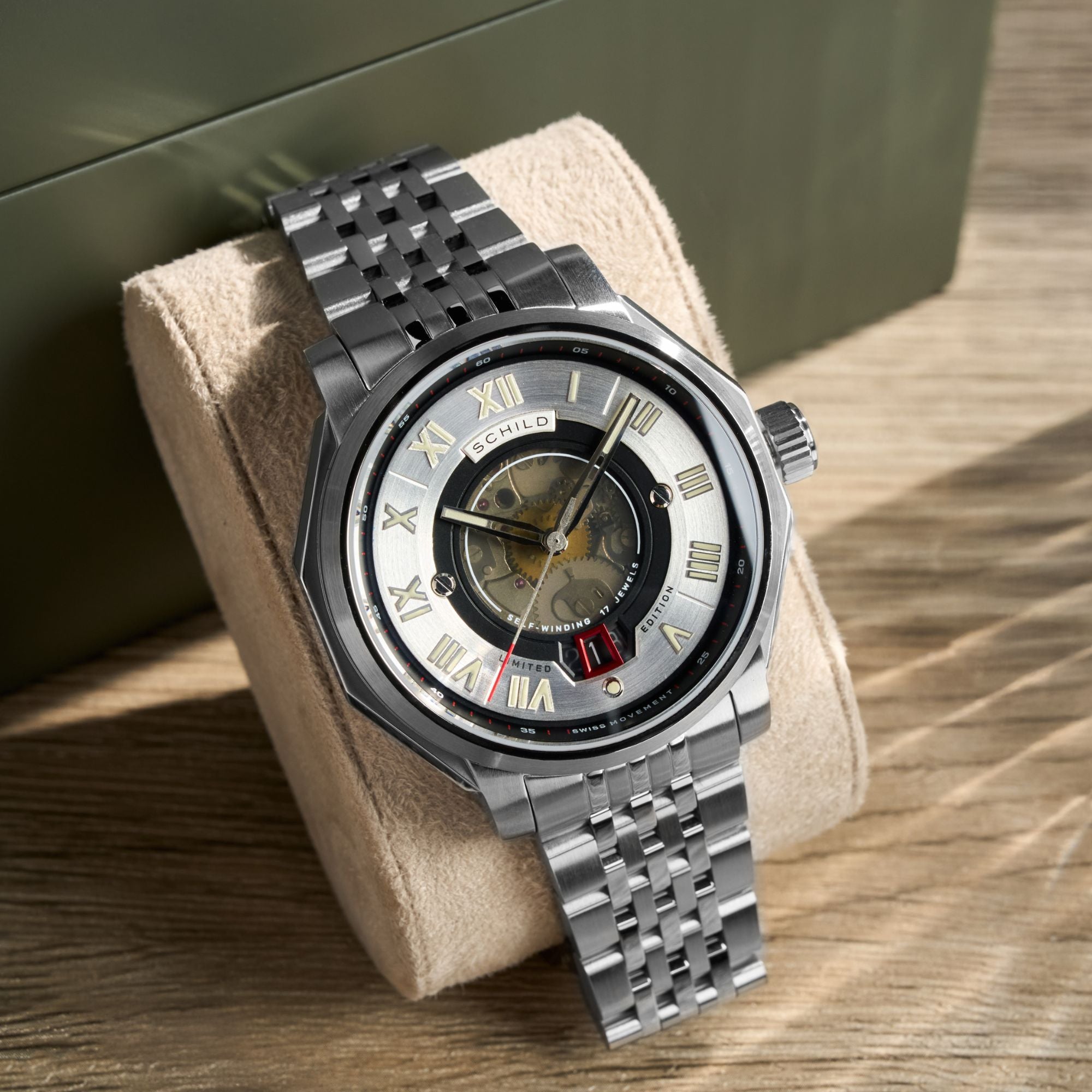 Glacier | Johann Swiss Automatic – Schild 1896