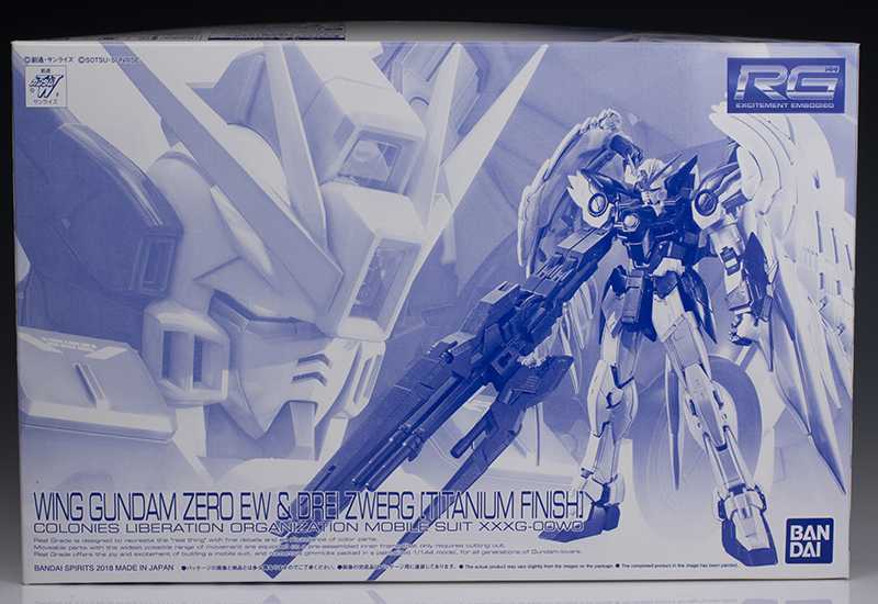 RG ウイングガンダムゼロEW ＆ ドライツバーク［チタニウム