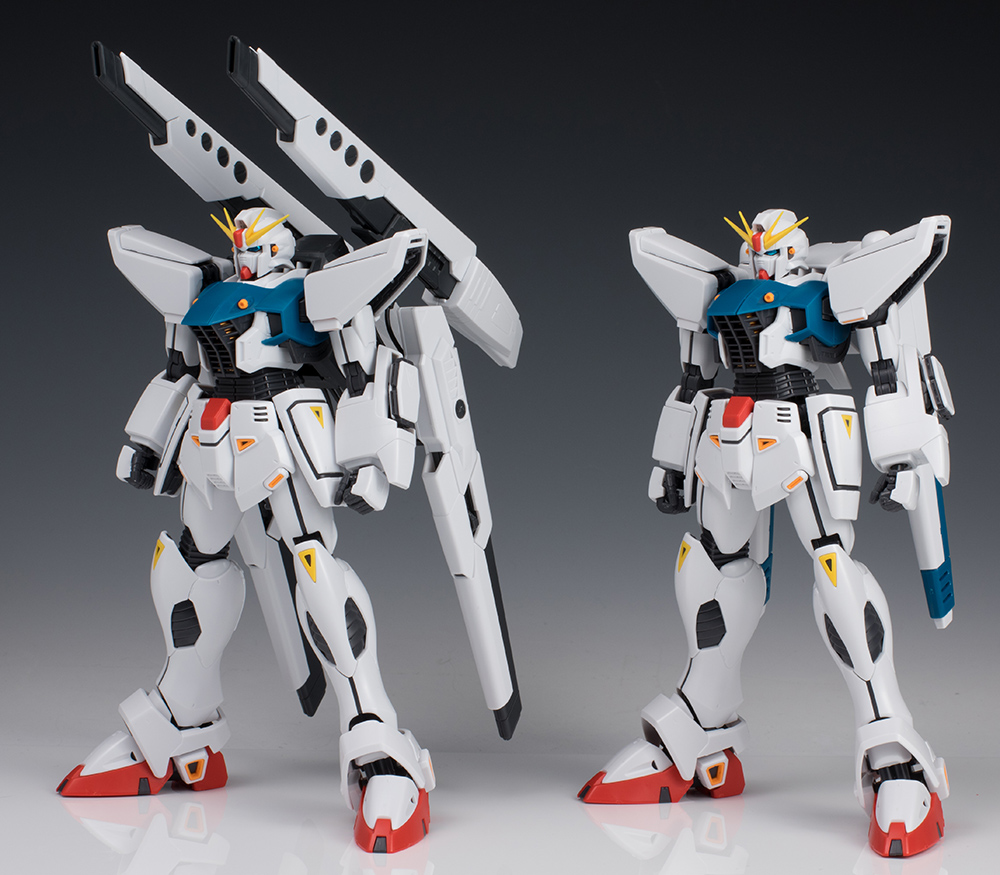 MG ガンダムF91 ver2.0 バックキャノン装着型＆ツイン・ヴェスバー装着