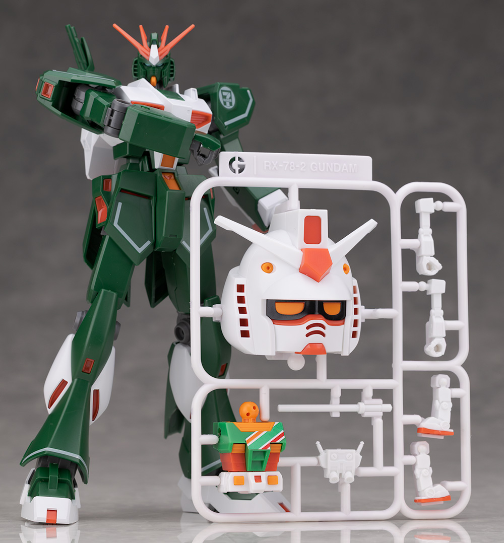 1/1 ガンプラくん［セブン-イレブン限定カラー］ レビュー