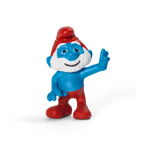 20754 schleich パパスマーフ(廃番)｜動物・恐竜フィギュアのZOOO!