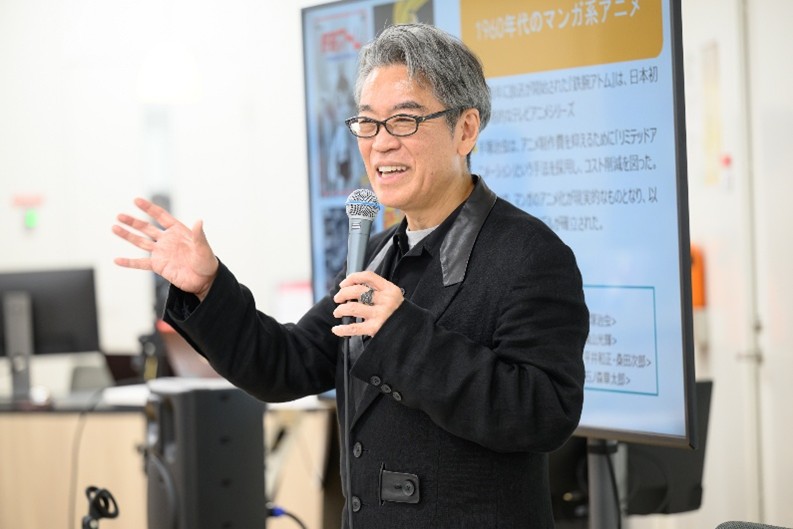 名誉アカデミー長 井上伸一郎氏 特別講演会！日本のマンガ・アニメが