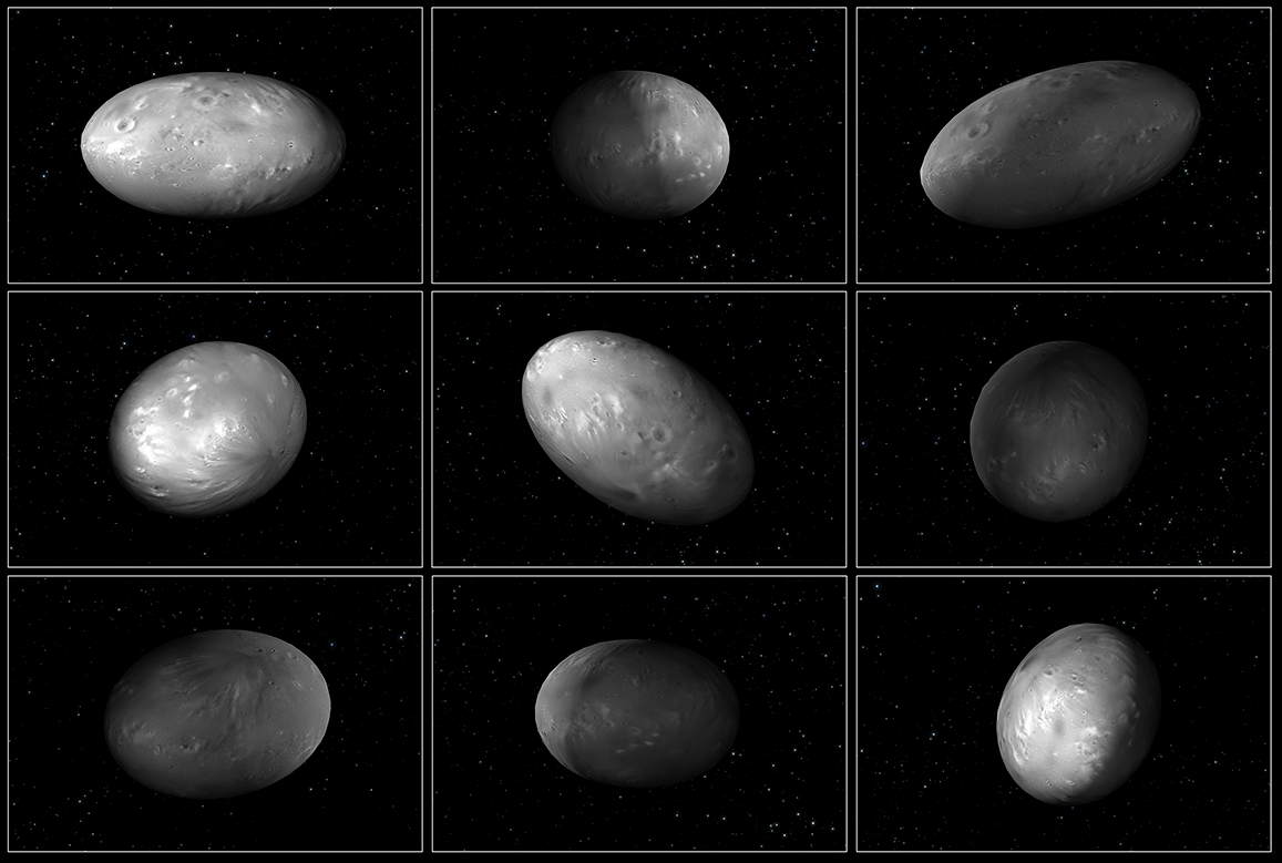 NASA's Hubble Finds Pluto's Moons Tumbling in Absolute Chaos
