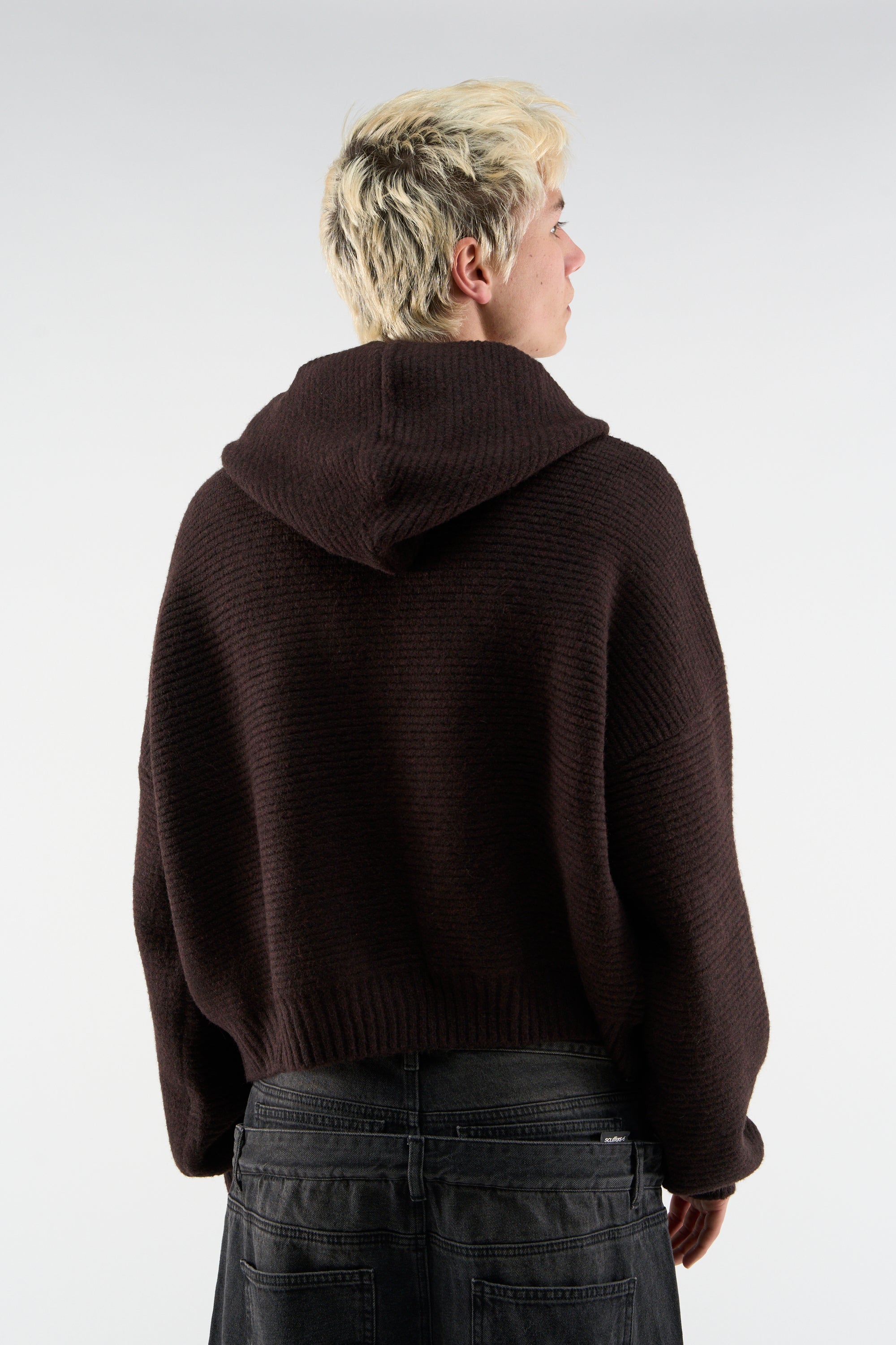 Roots Brown Knit Zipper – Scuffers