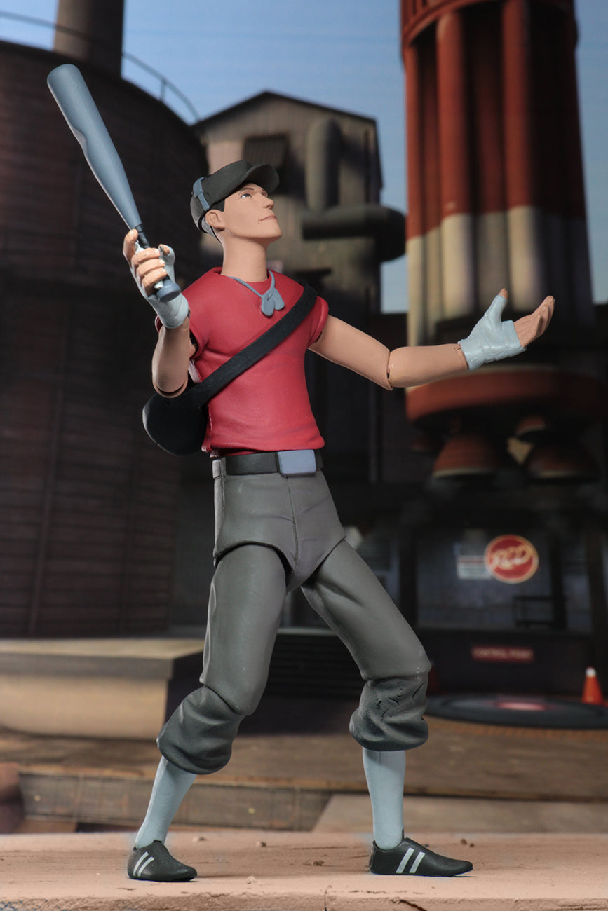 RED SCOUT - Team Fortress 2 – 7″ Scale Action Figure – Series 4