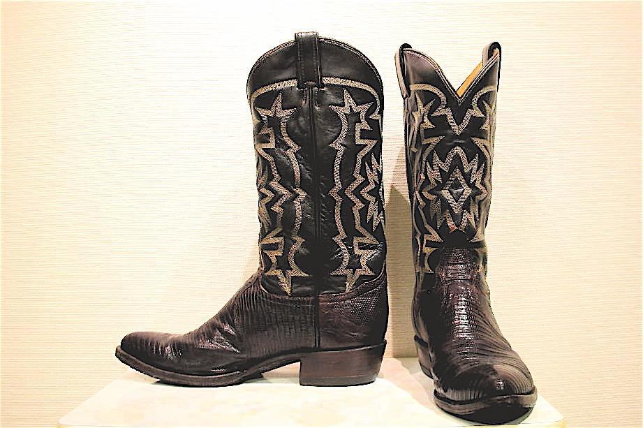 トニーラマ リザード黒タグ コレクションNO.18: SamuraiBoots