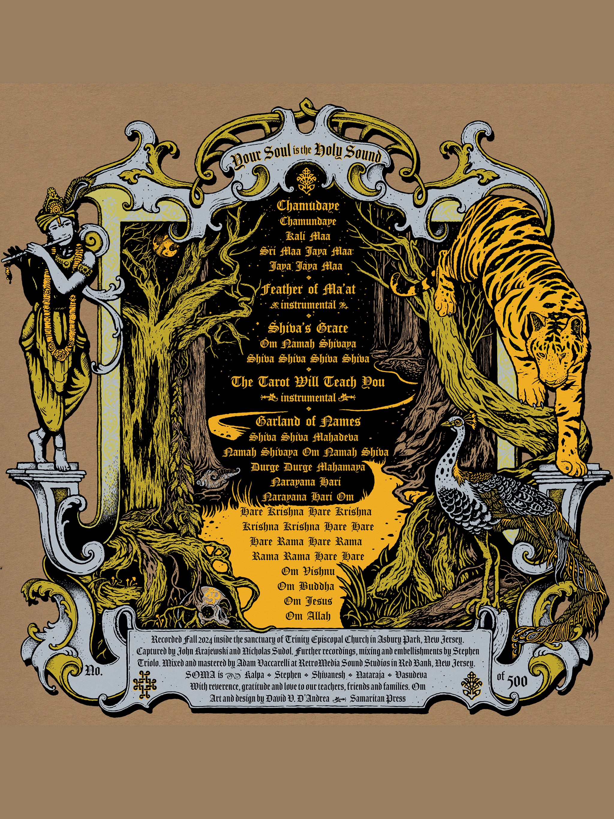 Your Soul is the Holy Sound : 10” Vinyl Record – Samaritan Press