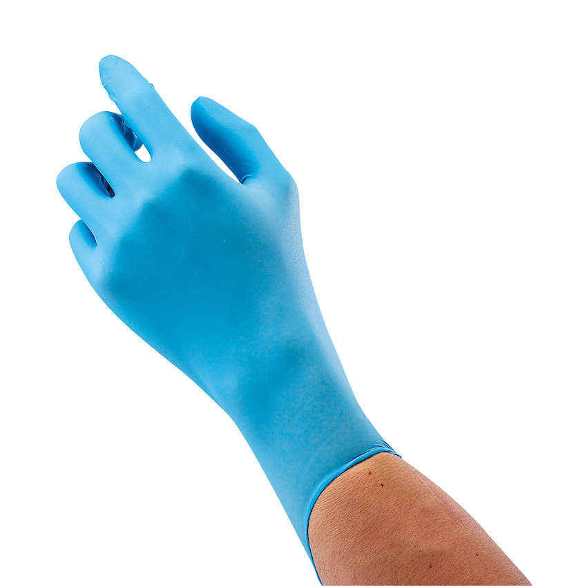 ニトリル極薄手袋 1751－100 S 100枚入｜総合的理化学機器