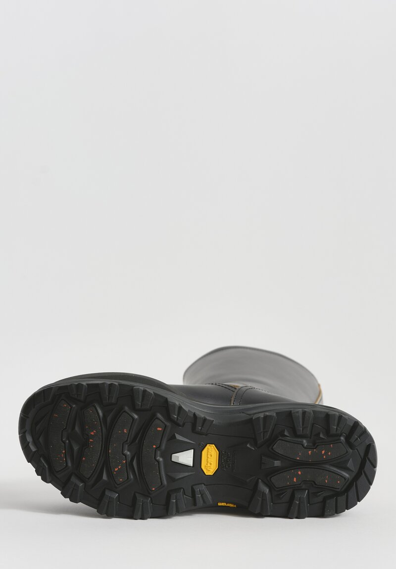 Sacai Buckled Engineer Boots in Black | Santa Fe Dry Goods