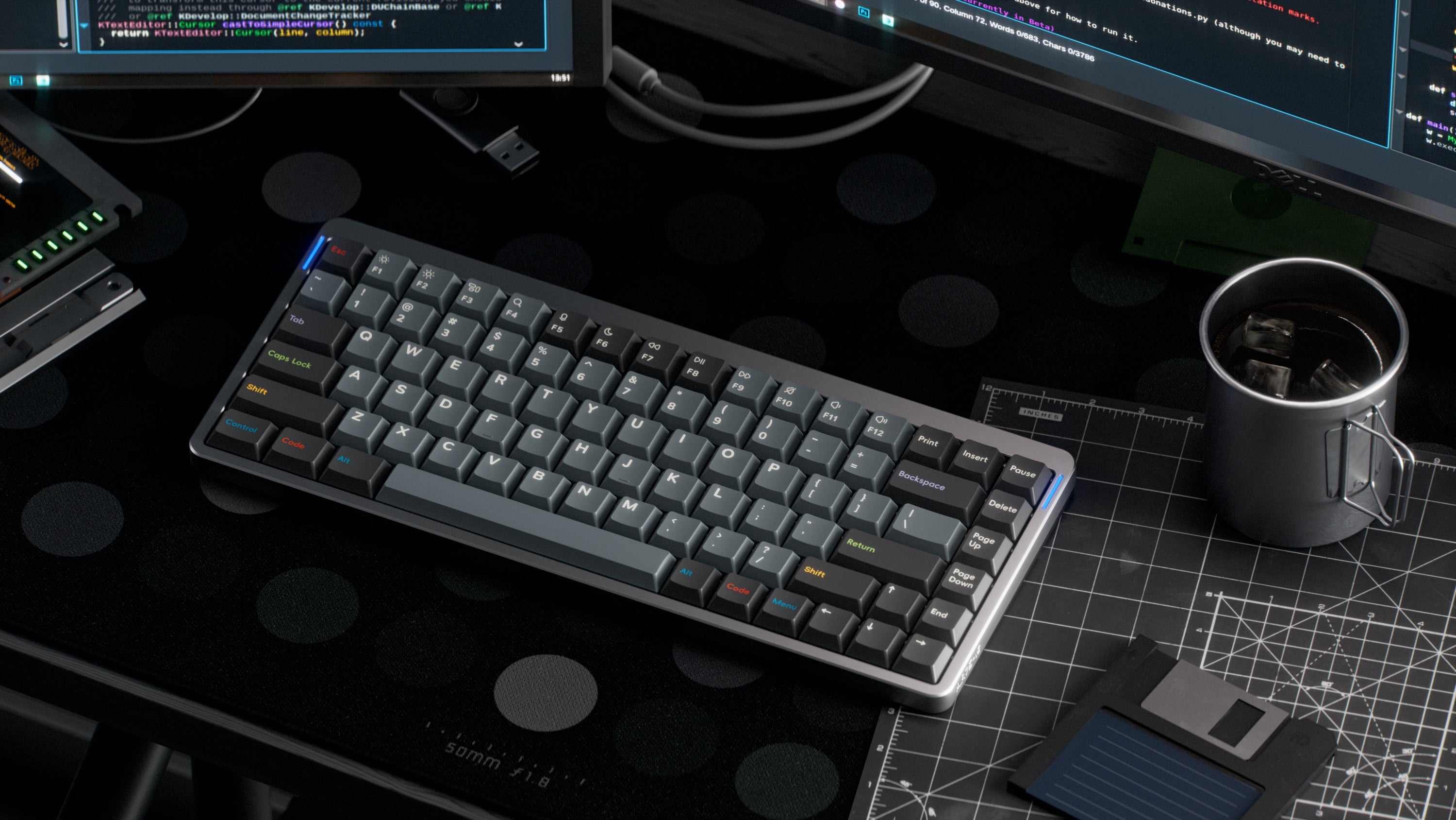 Oblivion Berry Profile Dye-sub PBTキーキャップ – DIGIART