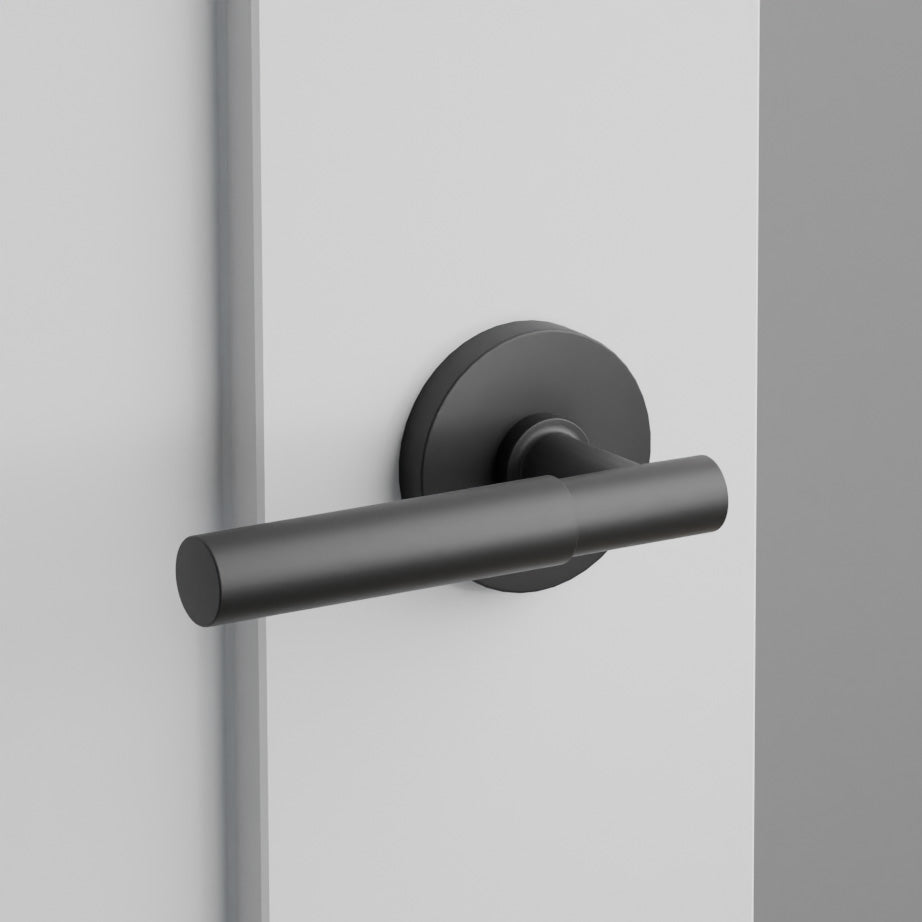 Myles Door Lever with Disk Rosette