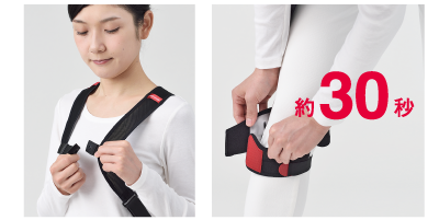 ラクニエ 腰部サポートウェア 腰の負担軽減 サポート