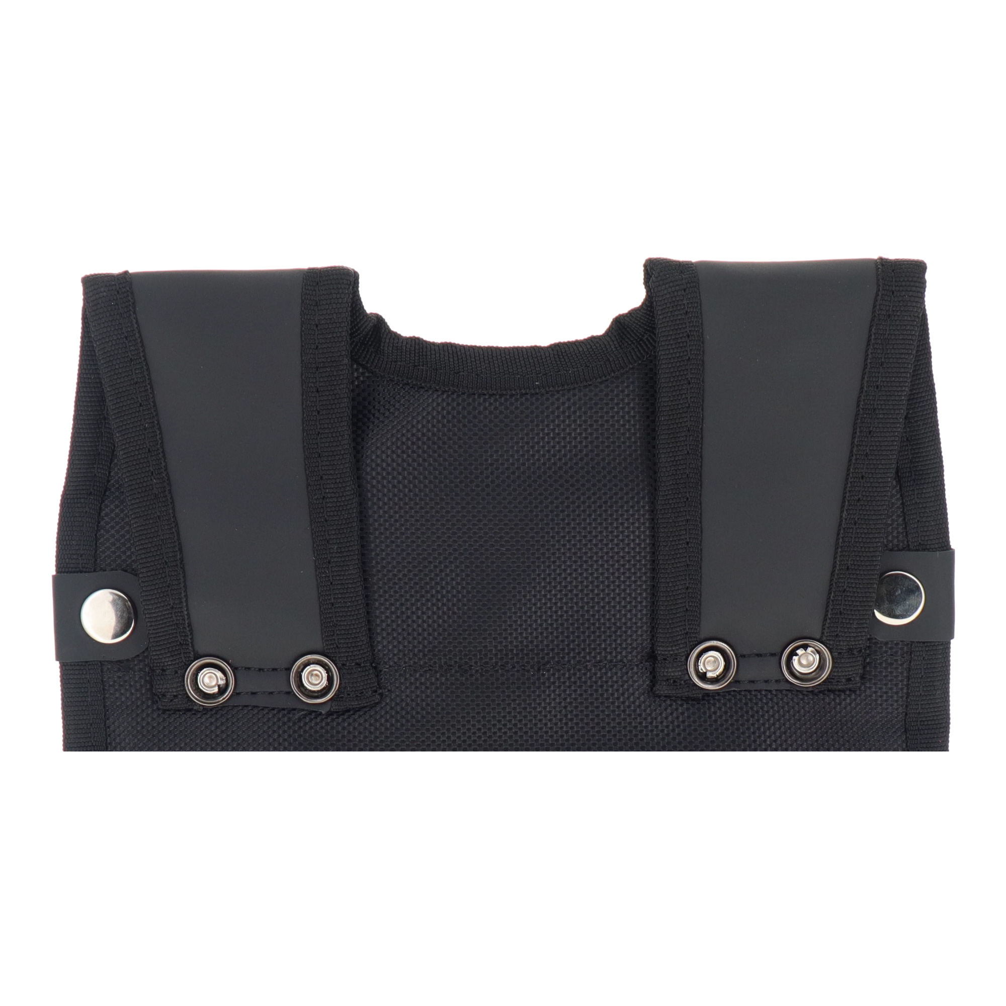 DTS-02-BK 作業ベルト・収納袋 腰袋 デュラソフトケース 電工2段