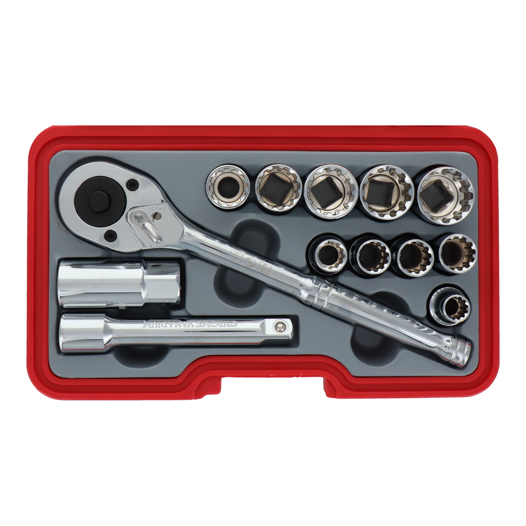 H-4013 ソケットレンチ ソケット＆ビットセット 13pcs.ソケットレンチ