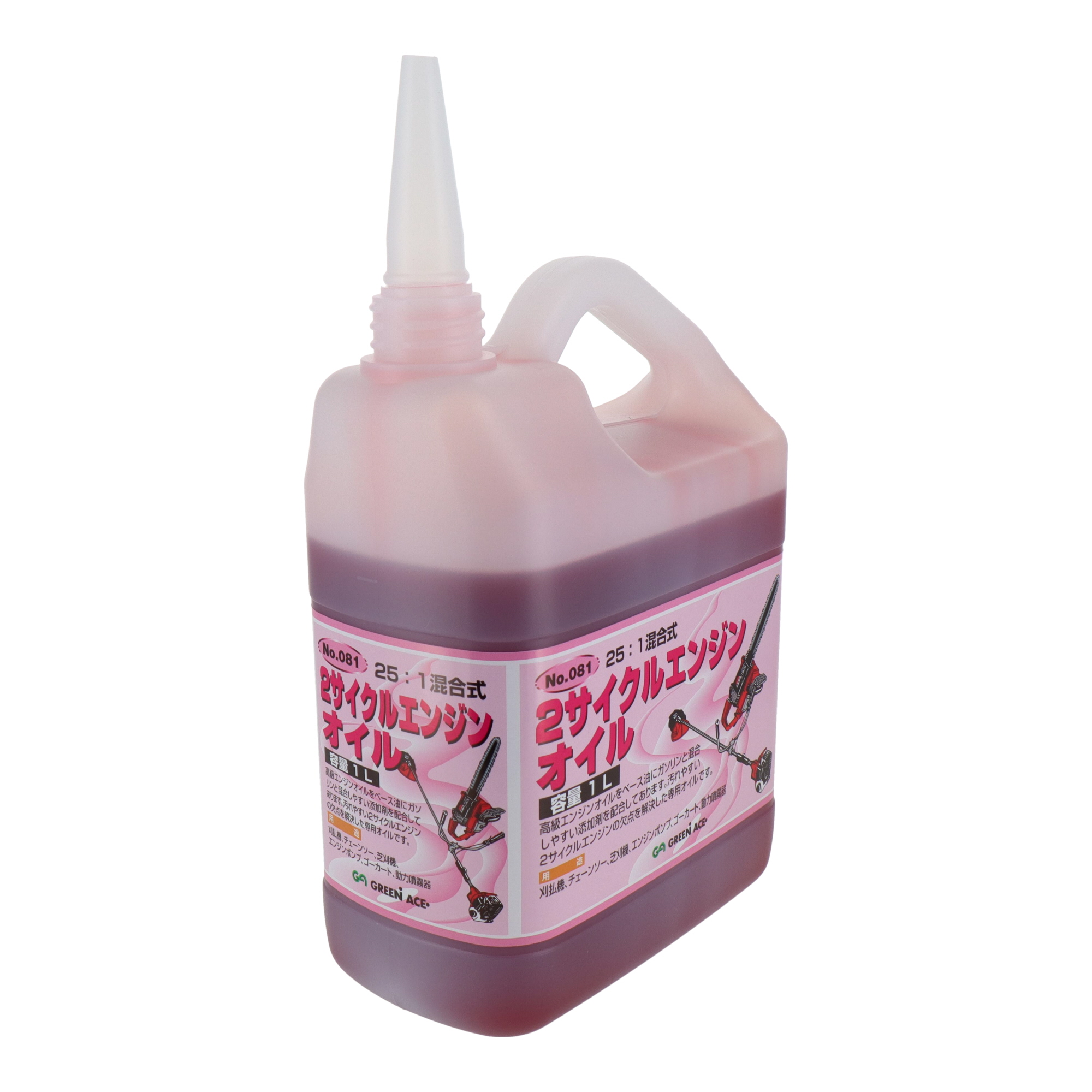 081 防錆・潤滑剤 液体タイプ 2サイクルエンジンオイル［25:1混合式