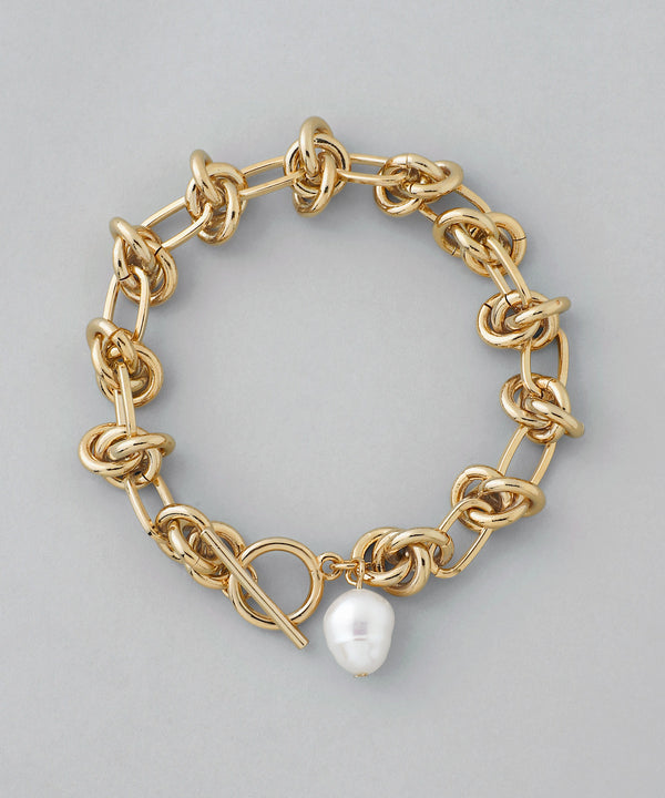 ANEMONE】淡水パール×チェーンマンテルブレスレット｜SANPO ONLINE