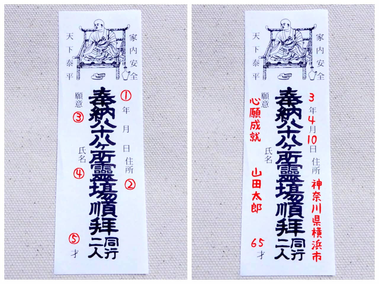 四国遍路で使用する納め札の書き方・使い方について | お遍路図鑑