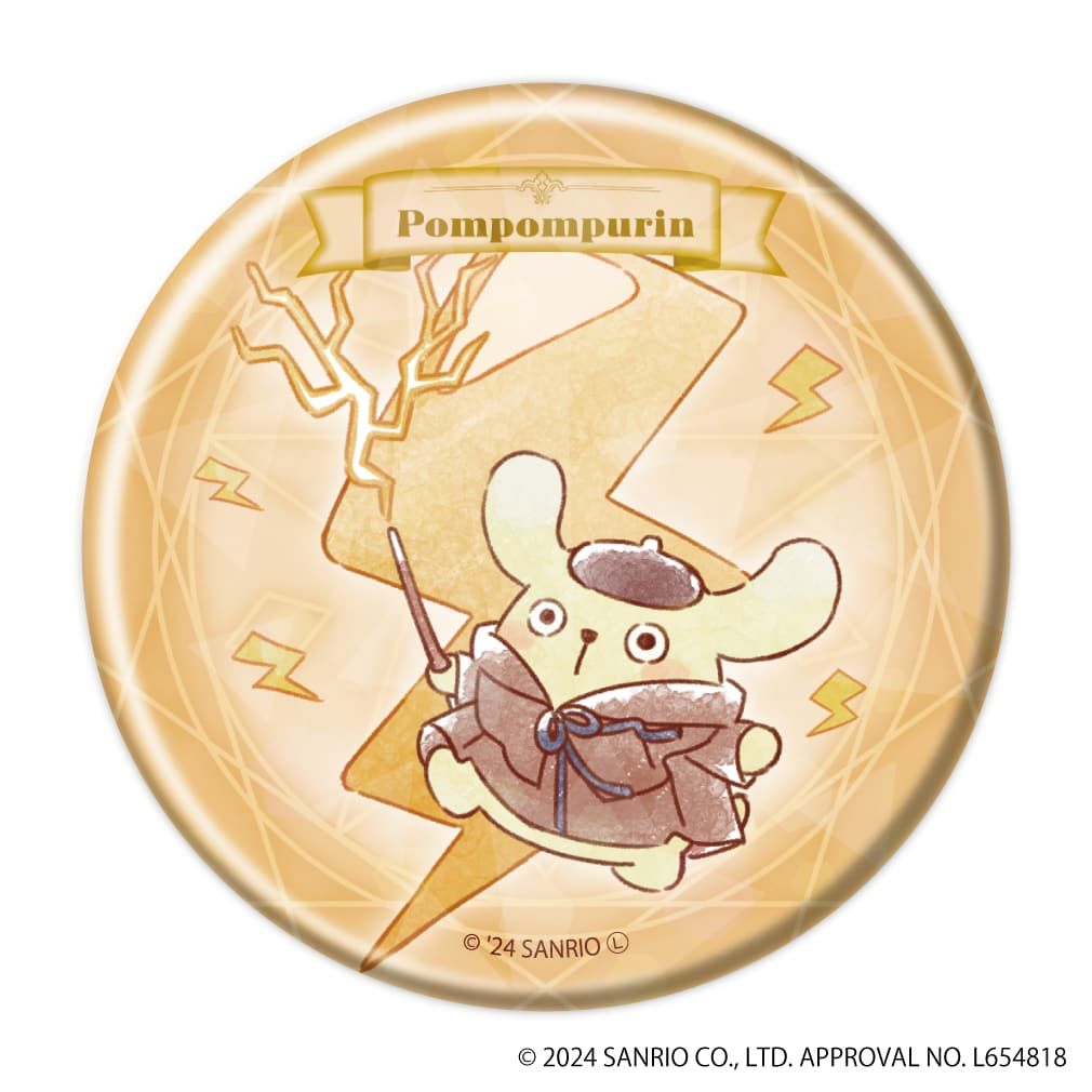 サンリオキャラクターズ｜ホログラム缶バッジ(57mm)「サンリオ