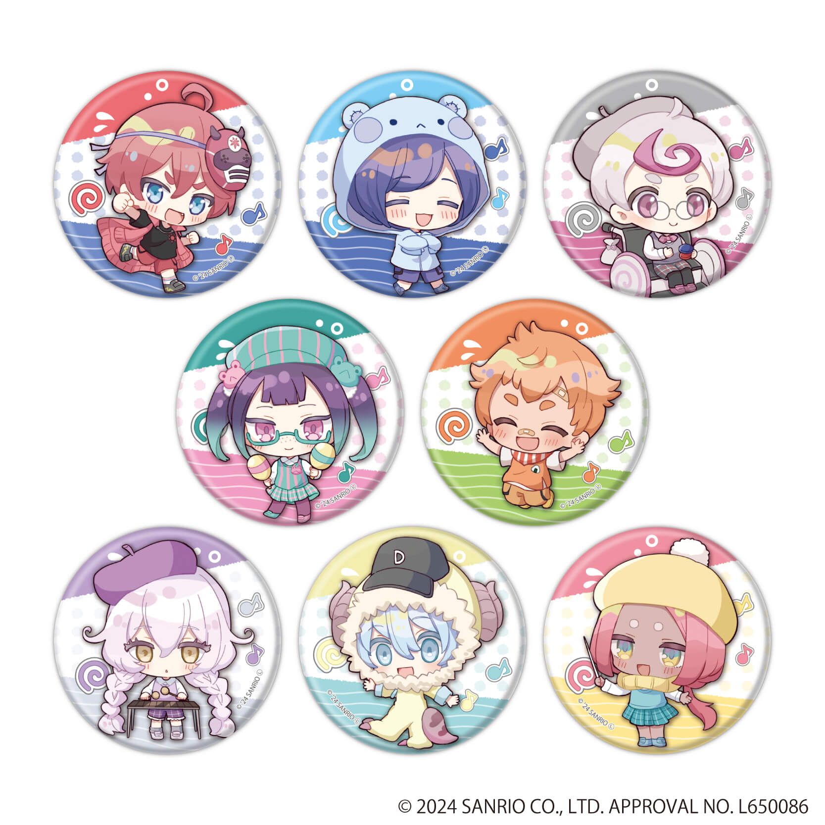 まいまいまいごえん｜缶バッジ「まいまいまいごえん」09/コンプリート