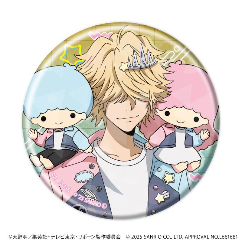 家庭教師ヒットマンREBORN!×SANRIO CHARACTERS｜ホログラム缶バッジ