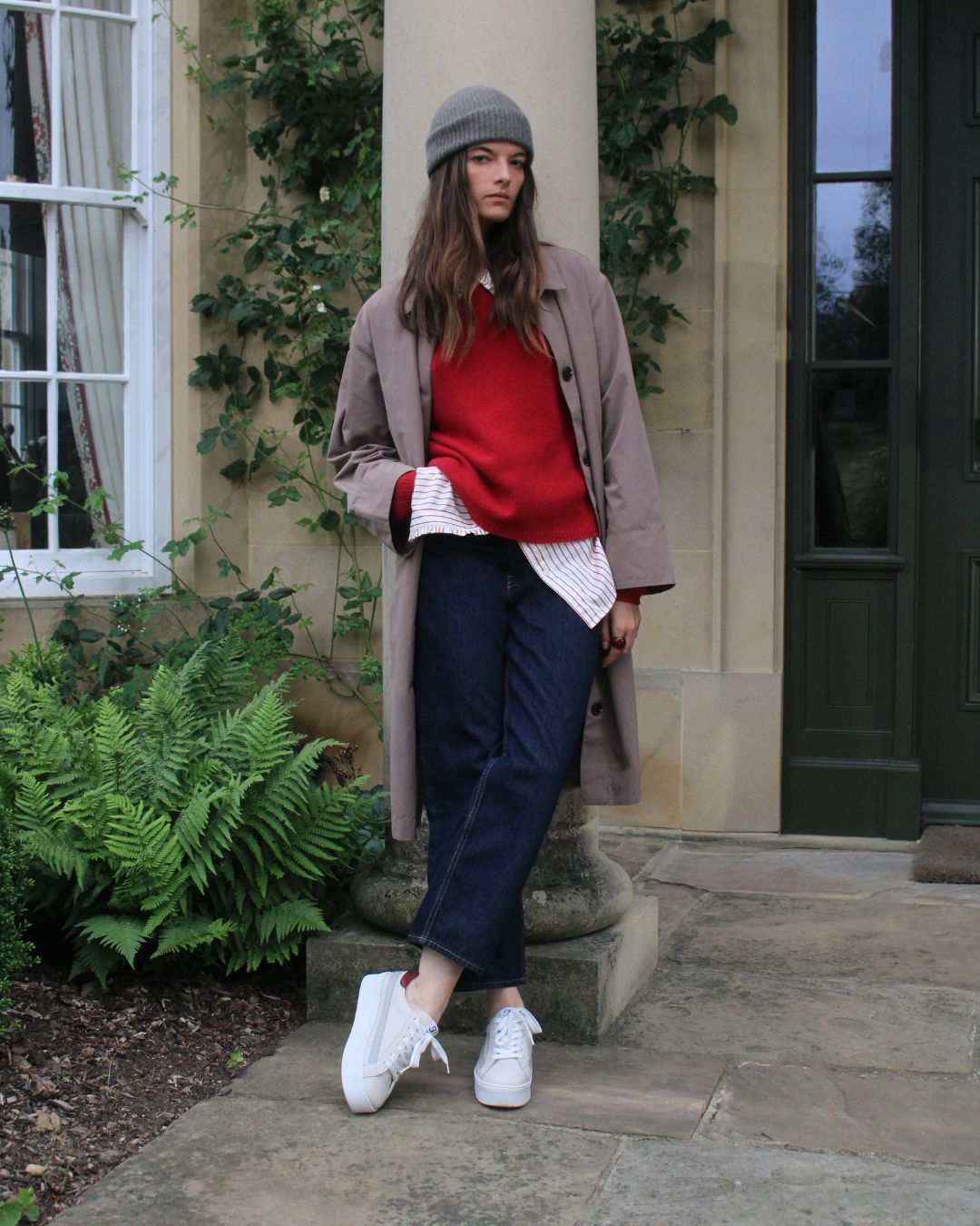 Sans Matin Hera Women's Low Top Sneakers | Midnight Blue & Stone