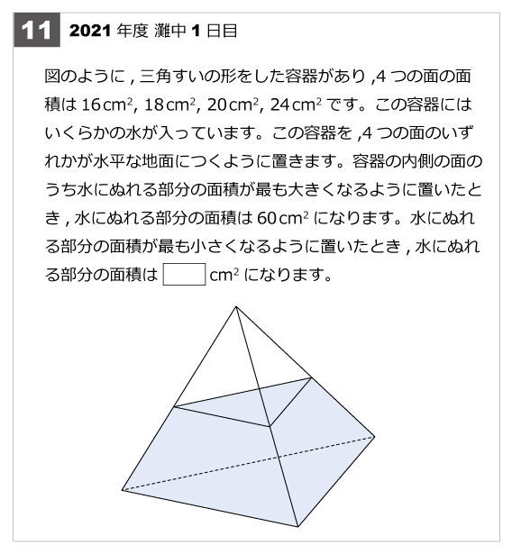 post_title2021年 | #site_title2021年 | 算数星人のWEB問題集〜中学