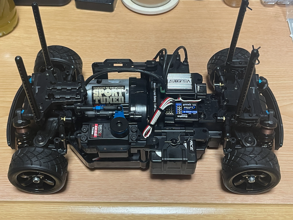 タミヤ MB-01 シェイクダウン！: さぶログ Part.4