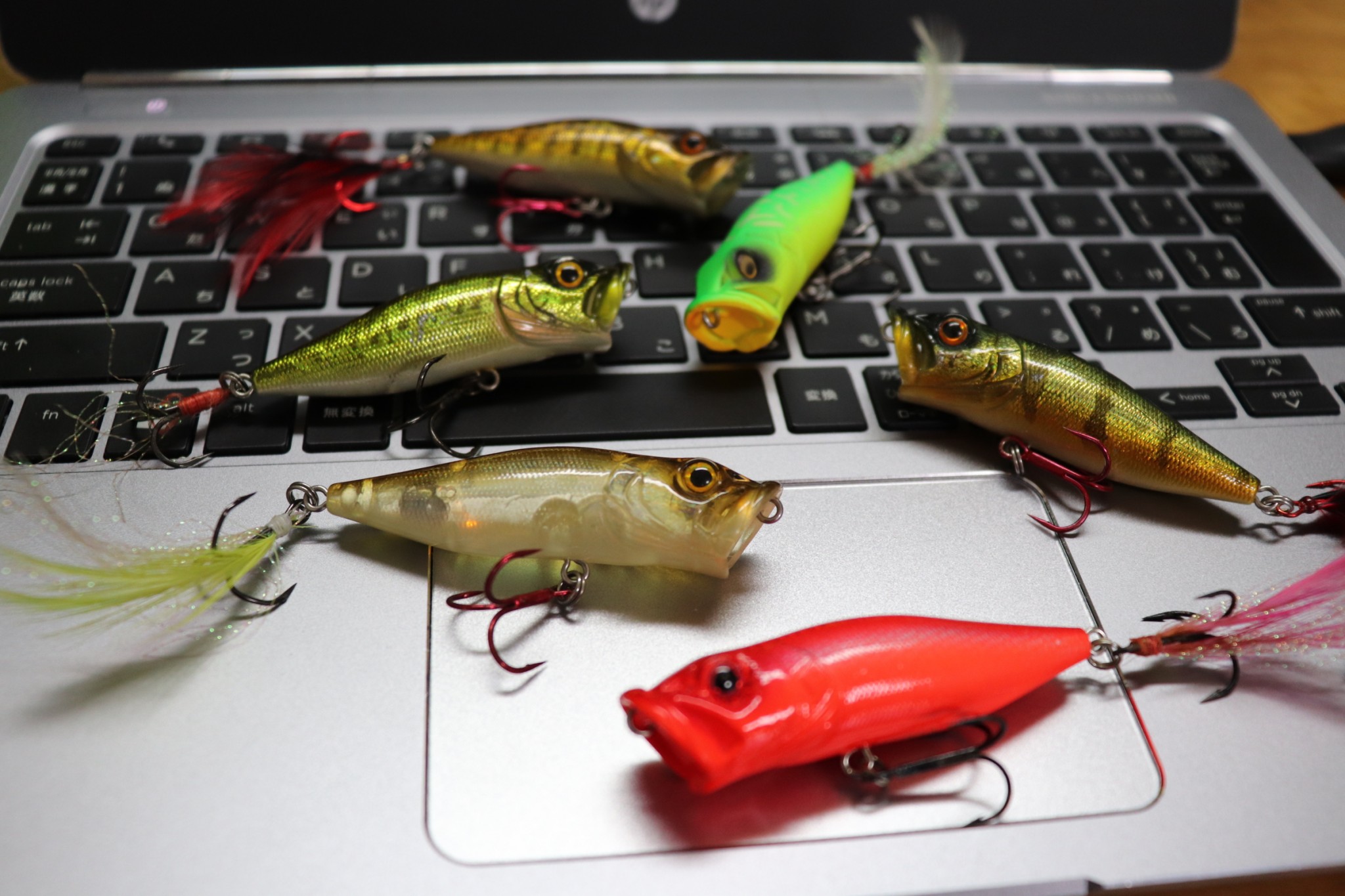 MegabassのPOP-Xは永遠に憧れのルアーです。今でも1軍ルアーです